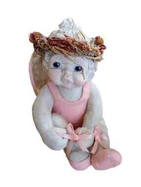 Dreamsicle Ballet 5" Tiny Dancer DC165 Cherub Ballerina Angel Signed Kristin